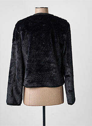 Jachete casual guler rotund negru AN' GE femeie