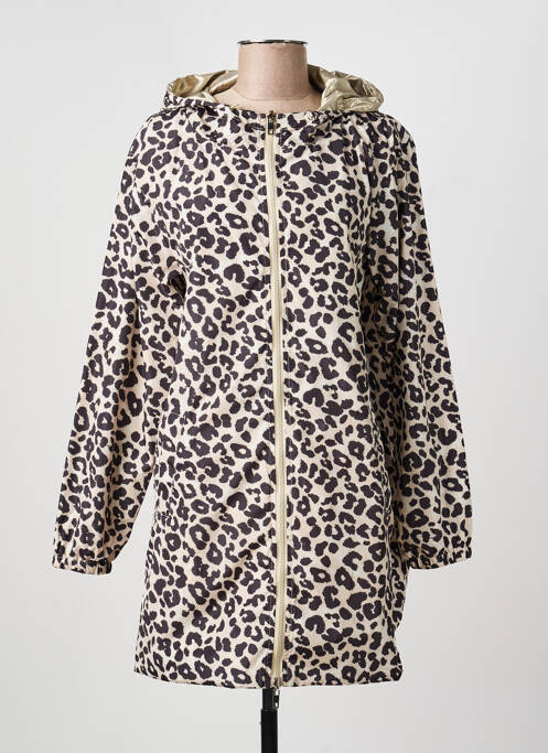 Impermeabil buzunare cu glugă bej ESCANDELLE femme