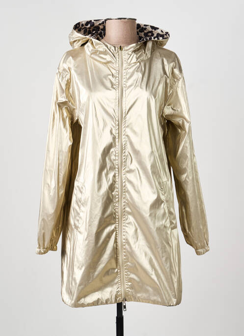 Impermeabil buzunare cu glugă bej ESCANDELLE femme