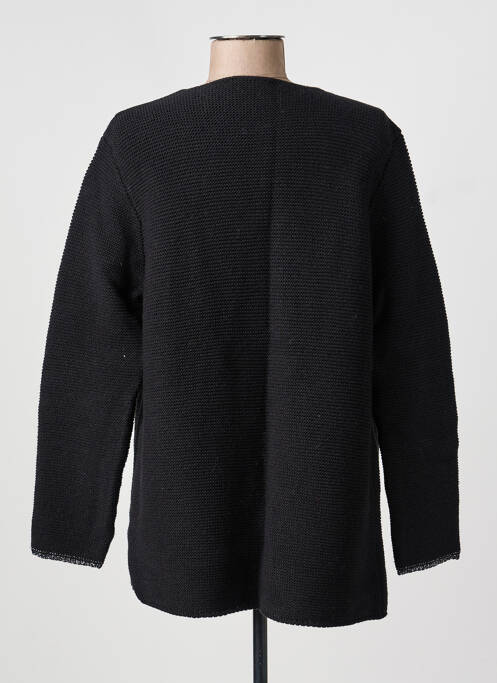 Vestă cu mâneci lungi croială cambrată negru AN' GE femme