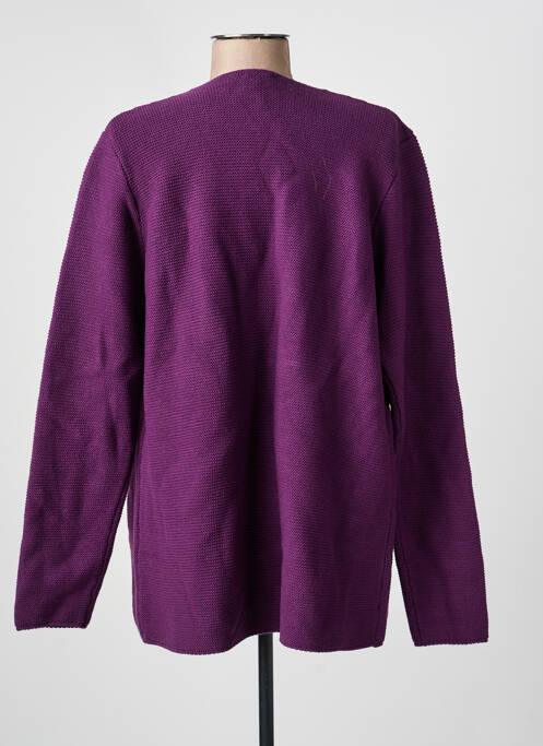 Vestă cu mâneci lungi elasticitate violet AN' GE femme