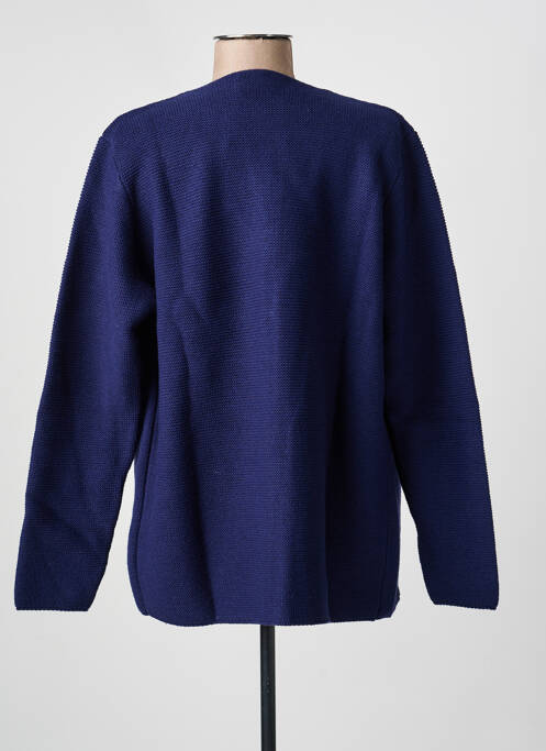 Vestă cu mâneci lungi elasticitate albastru închis AN' GE femme