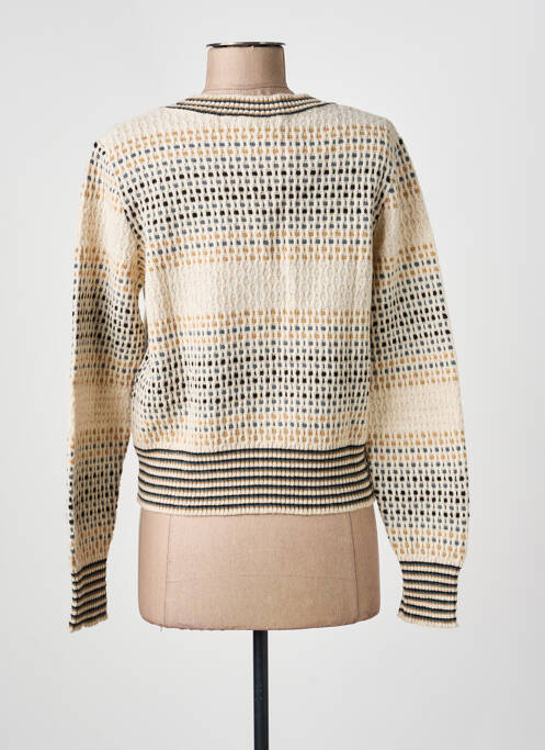 Vestă cu mâneci lungi strânsă pe partea de jos bej ALDO MARTIN'S femme