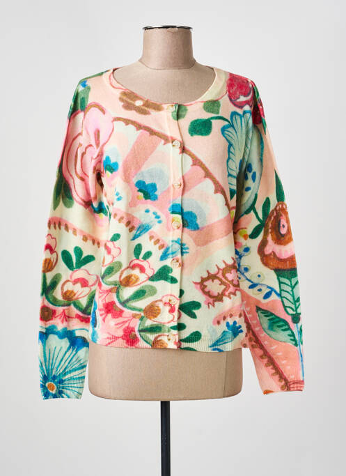 Vestă cu mâneci lungi strânsă pe partea de jos roz ALDO MARTIN'S femme