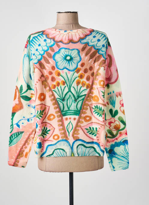 Vestă cu mâneci lungi strânsă pe partea de jos roz ALDO MARTIN'S femme