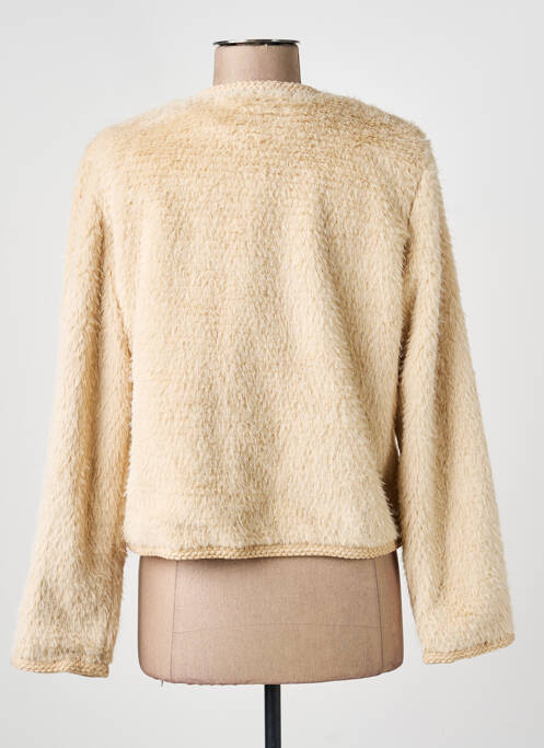 Jachete casual guler rotund bej AN' GE femme