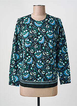 Pulover guler rotund mâneci lungi albastru GERARD DAREL femme