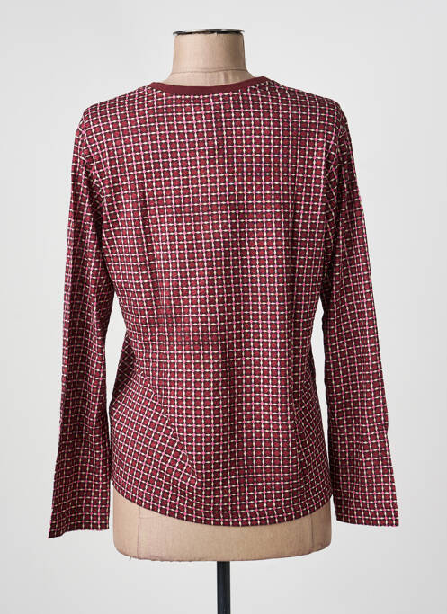 Tricou imprimeu fantezie mâneci lungi violet GERARD DAREL femme