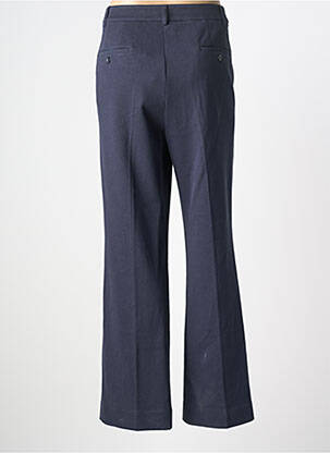 Pantalon drept închidere cu fermoar sub clapetă cu cârlig gri MAX MARA femeie