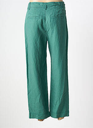 Pantalon 7/8 închidere cu fermoar sub clapetă cu nasturi verde GERARD DAREL femeie