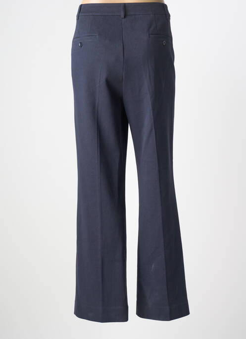 Pantalon drept închidere cu fermoar sub clapetă cu cârlig gri MAXMARA femme