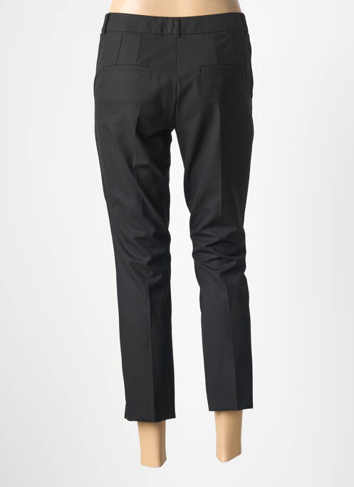 Pantalon 7/8 închidere cu fermoar sub clapetă cu cârlig negru MARELLA femme