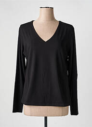 Tricou mâneci lungi mâneci lungi negru MARINA V femme