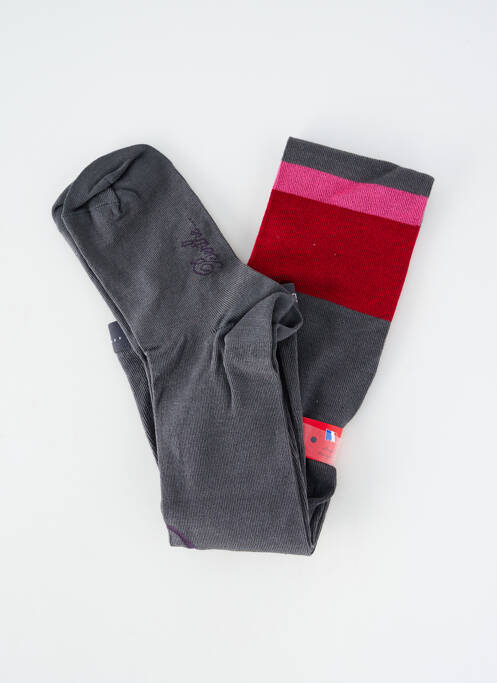 Colanți elasticitate gri BERTHE AUX GRANDS PIEDS femme
