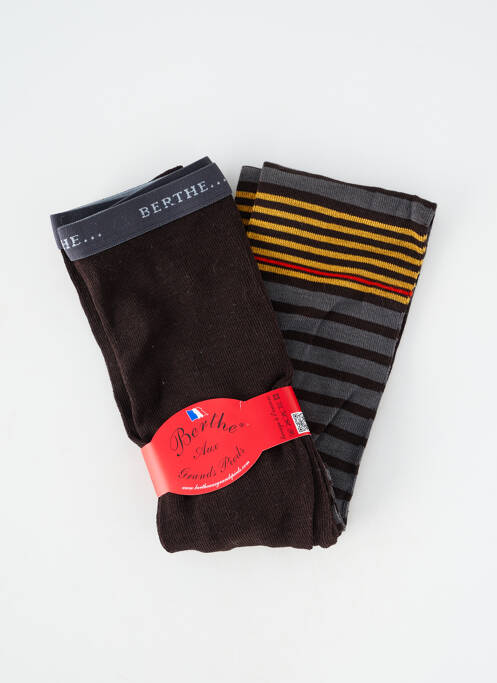 Colanți elasticitate maro BERTHE AUX GRANDS PIEDS femme
