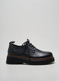 Derby-uri vârf rotund toc de 4 la 6 cm negru BUENO femme