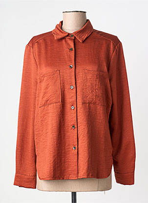 Cămașă croială dreaptă mâneci lungi portocaliu PAZ TORRAS femme