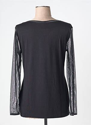 Tricou mâneci lungi mâneci lungi negru JANIRA femme