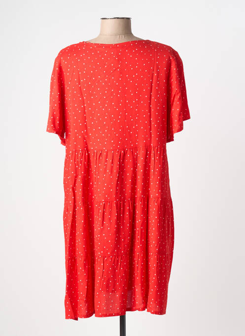 Rochie scurtă mâneci scurte mâneci scurte roșu SENORETTA femme