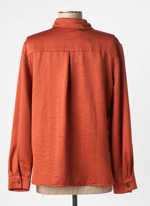 Cămașă croială dreaptă mâneci lungi portocaliu PAZ TORRAS femme