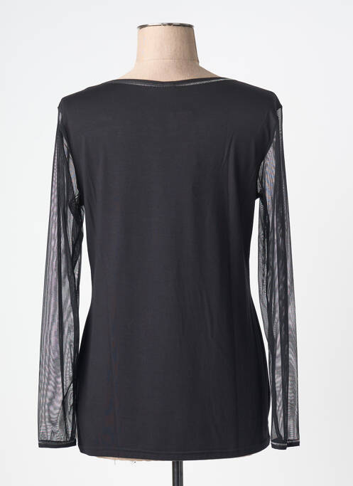 Tricou mâneci lungi mâneci lungi negru JANIRA femme