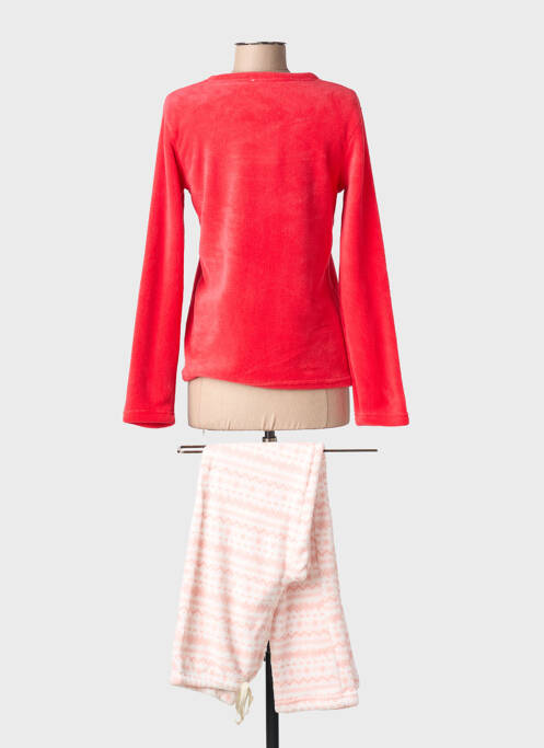 Pijama croială dreaptă roșu MELISSA BROWN femme