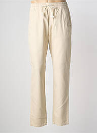 Pantalon drept talie elastică mărime normală bej LEE COOPER femme