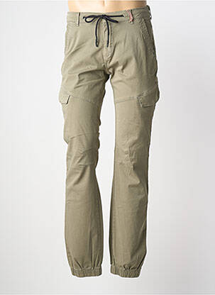 Pantalon cargo buzunare mărime normală verde PIONEER femeie