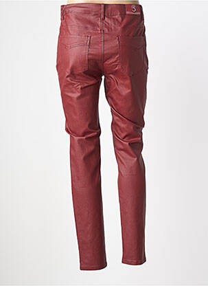 Pantalon slim elasticitate mărime normală roșu S.QUISE femeie