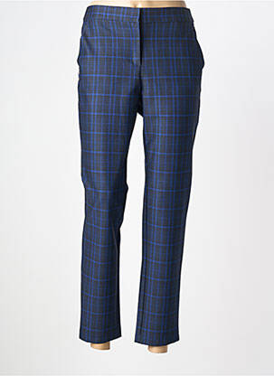 Pantalon 7/8 elasticitate mărime normală albastru PAZ TORRAS femme