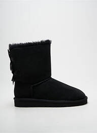 Cizme vârf rotund vârf rotund negru UGG fată