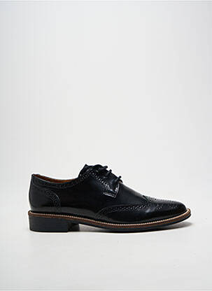 Derby-uri material neted toc plat până la 3 cm negru SCHMOOVE femeie