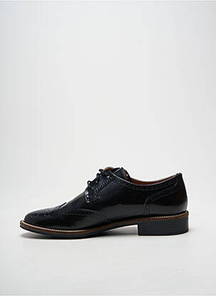 Derby-uri material neted toc plat până la 3 cm negru SCHMOOVE femeie