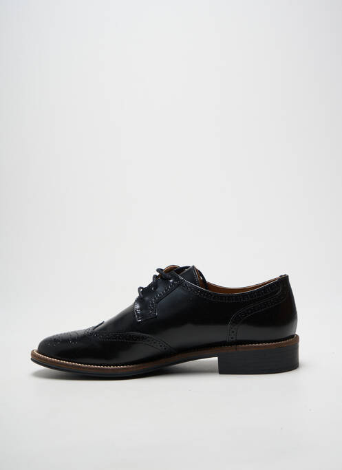 Derby-uri material neted toc plat până la 3 cm negru SCHMOOVE femme