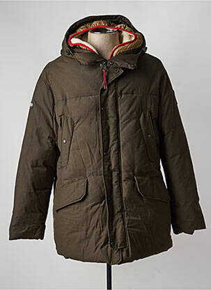 Parka mâneci lungi cu glugă verde NAPAPIJRI homme