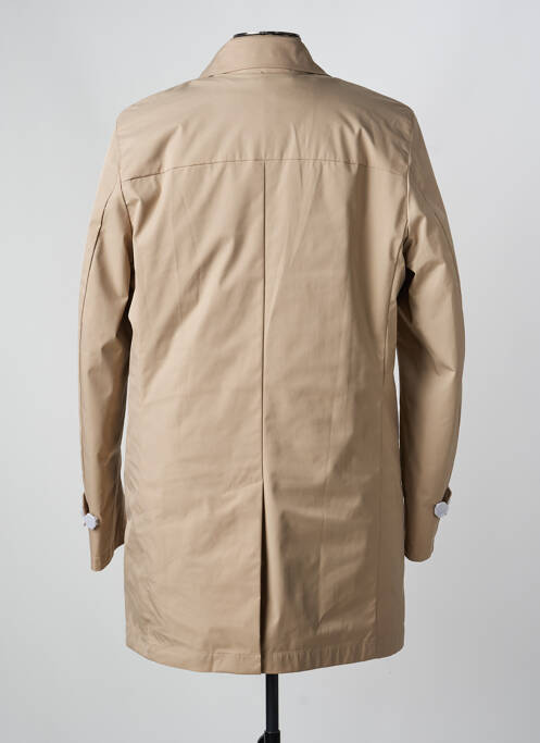 Trench închidere cu nasturi pe față fără glugă bej HECHTER STUDIO homme
