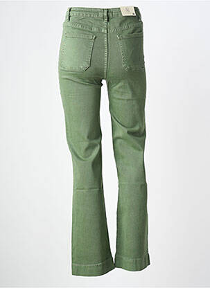 Pantalon evazat elasticitate mărime normală verde FOLYROSE femeie