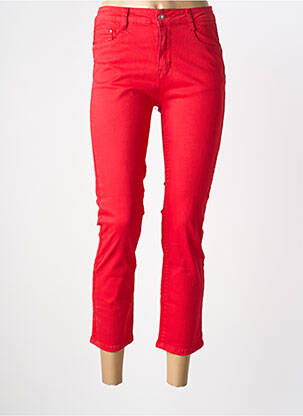Pantalon 7/8 elasticitate mărime normală roșu VIVID femeie