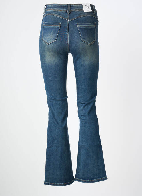 Blugi cu croială evazată elasticitate mărime normală albastru MISS BON femme