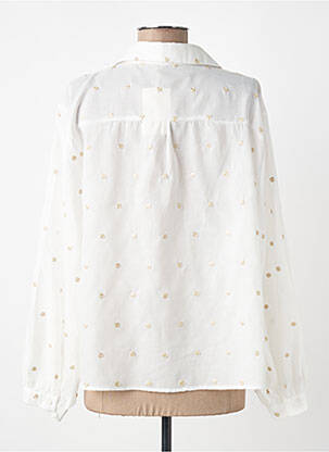 Cămașă croială dreaptă mâneci lungi alb VINTAGE DRESSING femeie