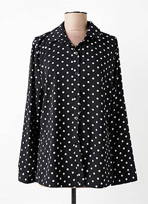 Cămașă imprimeu fantezie mâneci lungi negru PARIS & MOI COLLECTION femeie