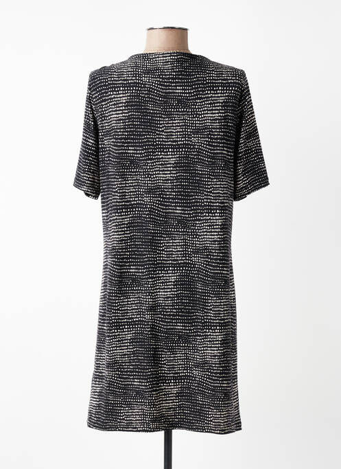 Rochie scurtă mâneci scurte mâneci scurte negru FILLE A SUIVRE femme