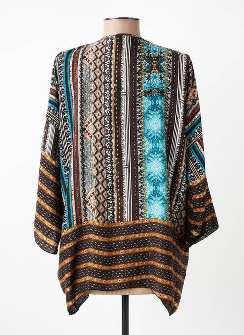 Tunică mâneci lungi imprimeu fantezie albastru CLASSIC TRICOT femme