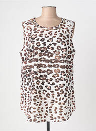 Top fără mâneci fără mâneci alb MY COLLECTION femme
