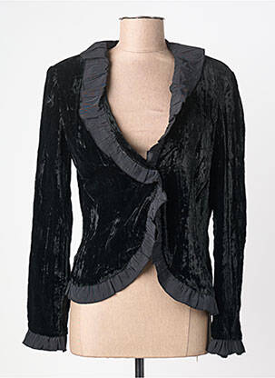 Jachete casual croială cambrată negru POURQUOI PAS femme