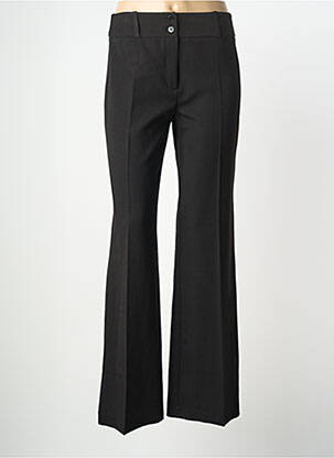 Pantalon drept elasticitate mărime normală negru HIPPOCAMPE femeie