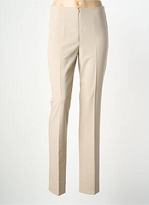 Pantalon drept elasticitate mărime normală bej PAS DE QUOI... femeie