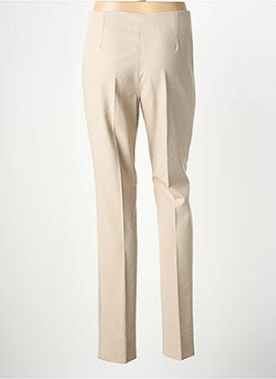 Pantalon drept elasticitate mărime normală bej PAS DE QUOI... femeie