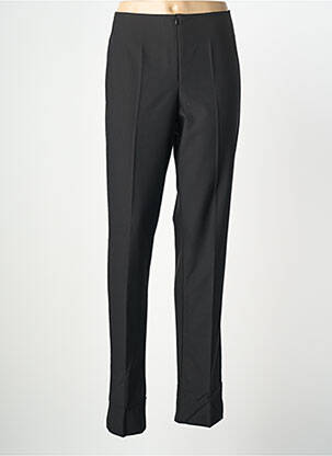 Pantalon drept elasticitate mărime normală negru PAS DE QUOI... femeie
