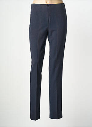 Pantalon slim țesătură poplin mărime normală albastru PAS DE QUOI... femeie